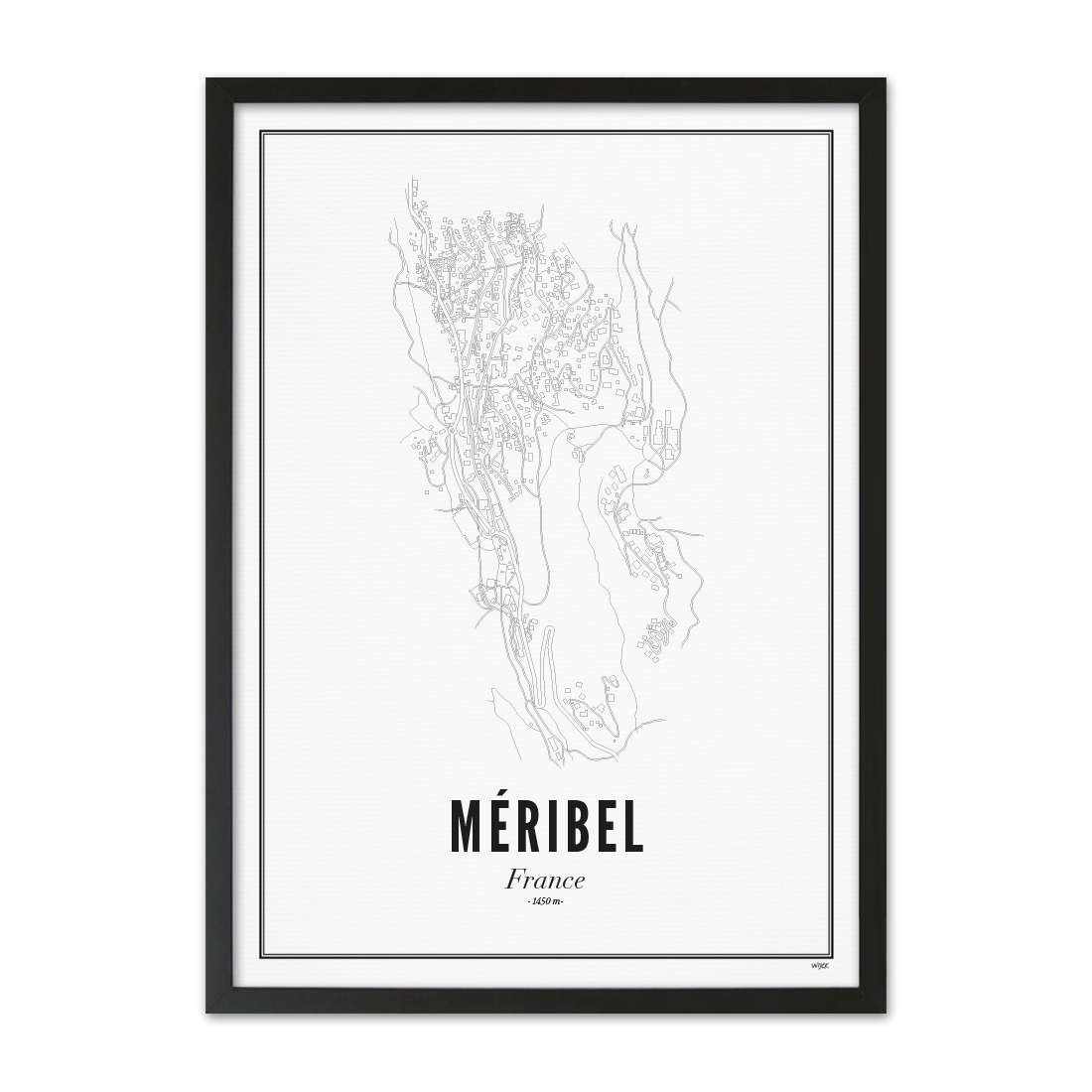 Poster of Méribel | WIJCK.